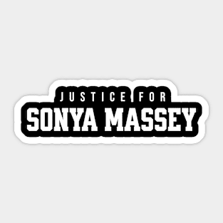Justice for Sonya Massey Sticker